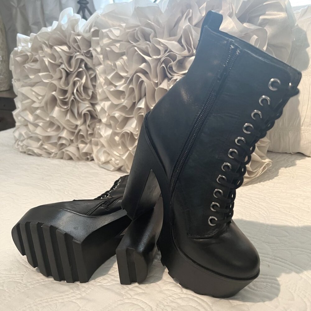 STEVE MADDEN (Globaal) Black, Combat Platform
